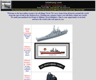 Totalnavy.com(Total navy) Screenshot