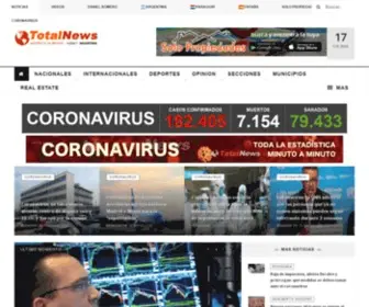 Totalnews.com.ar(TotalNews Agency) Screenshot