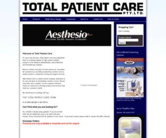 Totalpatientcare.com.au(TOTAL PATIENT CARE) Screenshot