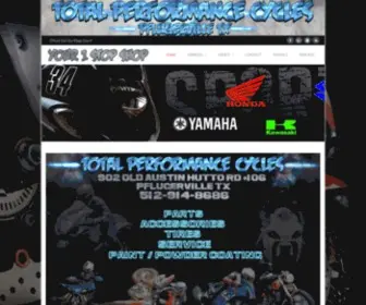 Totalperformancecycles.com(Total Performance Cycles Motorcycle Repair Austin) Screenshot