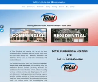 Totalph.ca(Plumbing Supplies and Plumbing Service) Screenshot