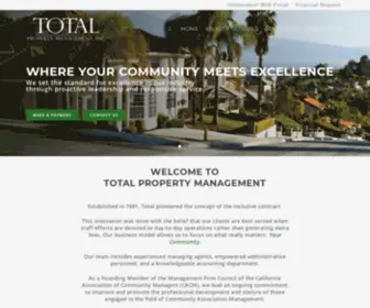 Totalpm.com(Total Property Management) Screenshot