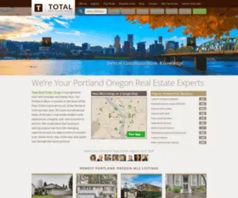 Totalportlandrealestate.com(Total Property Resources) Screenshot