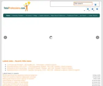 Totalprofessions.com(Totalprofessions) Screenshot