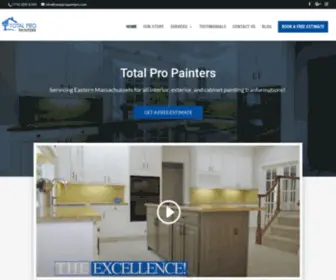 Totalpropainters.com(Total Pro Painters) Screenshot