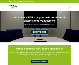 Totalqarm.com(Certificare ISO) Screenshot