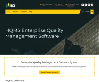 Totalqualitymanagementsoftware.com(Harrington Group International) Screenshot