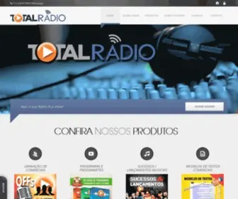 Totalradio.com.br(Totalrádio) Screenshot