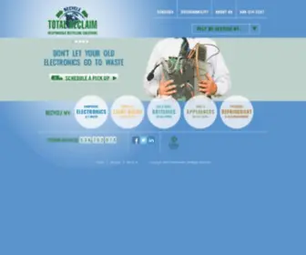 Totalreclaim.com(Recycling Solutions) Screenshot