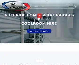Totalrefrigeration.com.au(Total Refrigeration) Screenshot