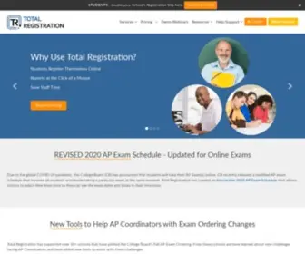 Totalregistration.net(Total Registration) Screenshot