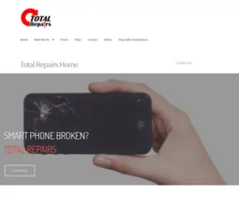 Totalrepairs.com.au(Smart Phone and Tablet Repairs Hobart) Screenshot