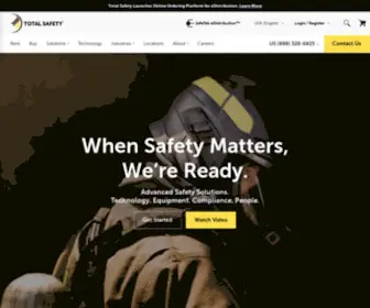 Totalsafety.com(Total Safety) Screenshot