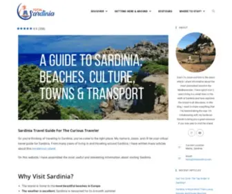 Totalsardinia.com(Sardinia Travel Guide) Screenshot