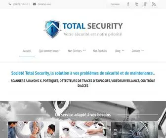 Totalsecurity-Tunisia.com(Société Total Security) Screenshot