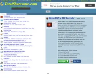 Totalshareware.com(Windows Download Shareware & Freeware Software) Screenshot