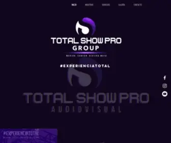 Totalshowpro.com(Eventos) Screenshot