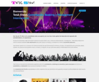 Totalshows.com(Total Shows) Screenshot