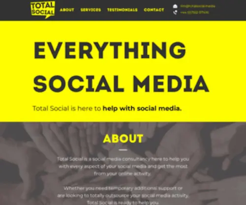 Totalsocial.media(EVERYTHING SOCIAL MEDIA) Screenshot