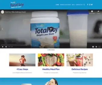 Totalsoy.com(Total Soy Weight Loss Shake) Screenshot