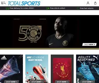 Totalsports.co.za(Shop Sportswear) Screenshot