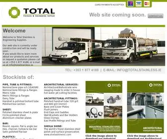 Totalstainless.ie(Total Stainless & Engineering Supplies) Screenshot