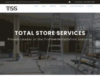 Totalstoreservices.com(National Fixture Installation Experts) Screenshot