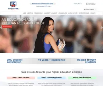 Totalstudentcare.com(Total Student Care (TSC)) Screenshot