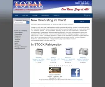 Totalsupply1.com(Total Restaurant Supply Co) Screenshot