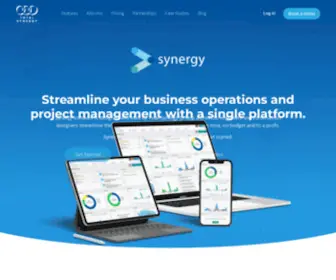 Totalsynergy.com(Cloud business and project management software) Screenshot