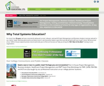 Totalsystemseducation.com(Founded in 1980. Total Systems Education) Screenshot