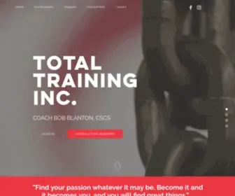 Totaltraininginc.com(Total Training Inc) Screenshot