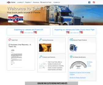 Totaltruckparts.net(Total Truck Parts) Screenshot