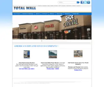 Totalwall.com(AMERICA'S EIFS AND STUCCO COMPANY) Screenshot