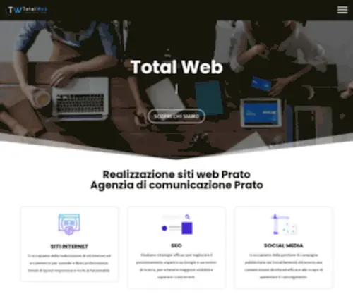 Totalwebgroup.it(Agenzia Web Marketing & Comunicazione) Screenshot