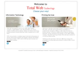 Totalwebtechnology.com(Forsale Lander) Screenshot