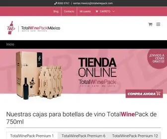 Totalwinepack.mx(TotalWinePack Mexico) Screenshot