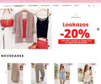 Totamona.com(Tienda de Ropa Online de Mujer) Screenshot