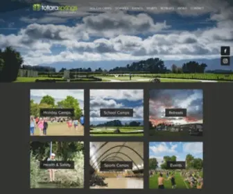 Totarasprings.org.nz(Tōtara Springs) Screenshot