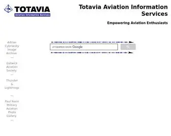 Totavia.com(Totavia Aviation Information Services) Screenshot