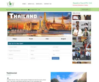 Totdmc.com(Tamolive Travel Pvt) Screenshot