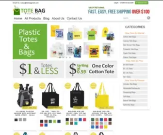 Totebagmart.com(Bulk Tote Bags) Screenshot