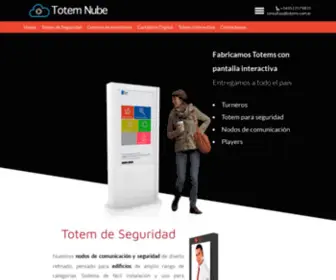 Totems.com.ar(Totem Nube Carteleria Digital) Screenshot