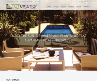 Totexterior.com(Diseño Terrazas Barcelona) Screenshot