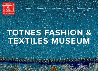 Totftm.org(Totnes Fashion & Textiles Museum) Screenshot