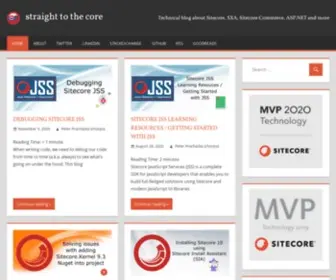 Tothecore.sk(Technical blog about Sitecore) Screenshot
