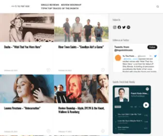 Tothepointmusic.com(Concise Music Reviews) Screenshot