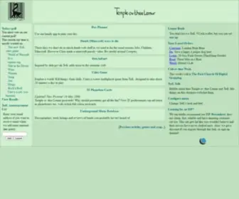 Totl.net(Temple ov thee Lemur) Screenshot