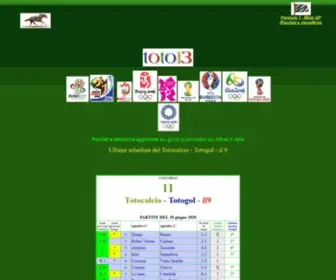 Toto13.com(Quote aggiornate tutti i risultatitotocalcio totogol bigmatch il9) Screenshot