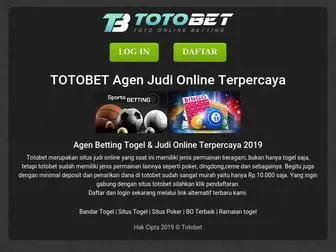 Totobet.mobi Screenshot